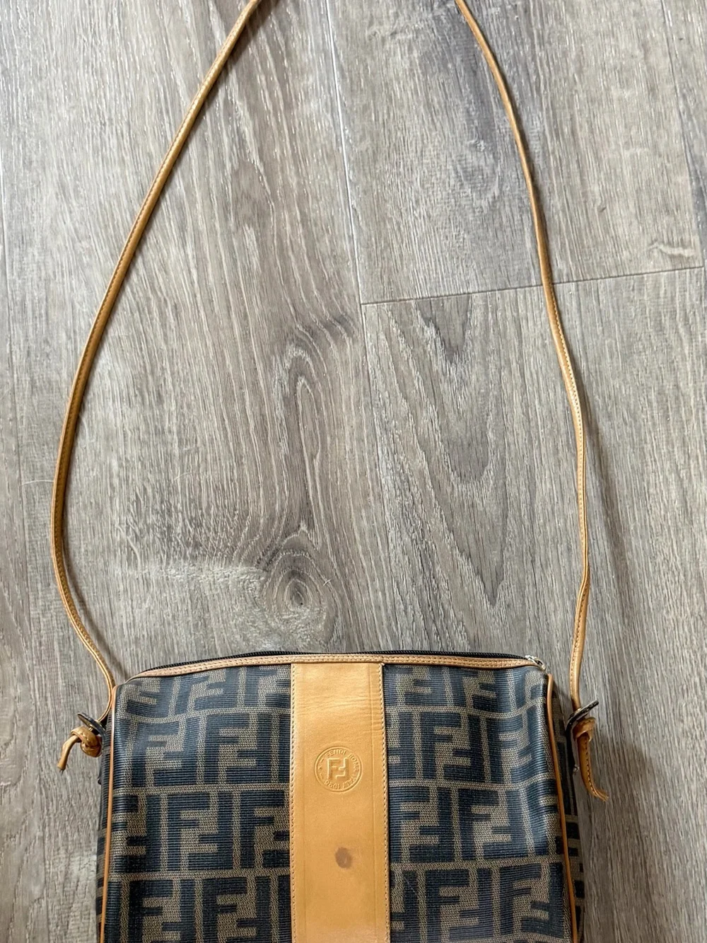 ✨ Authentic Vintage Fendi Zucca Shoulder Bag ✨